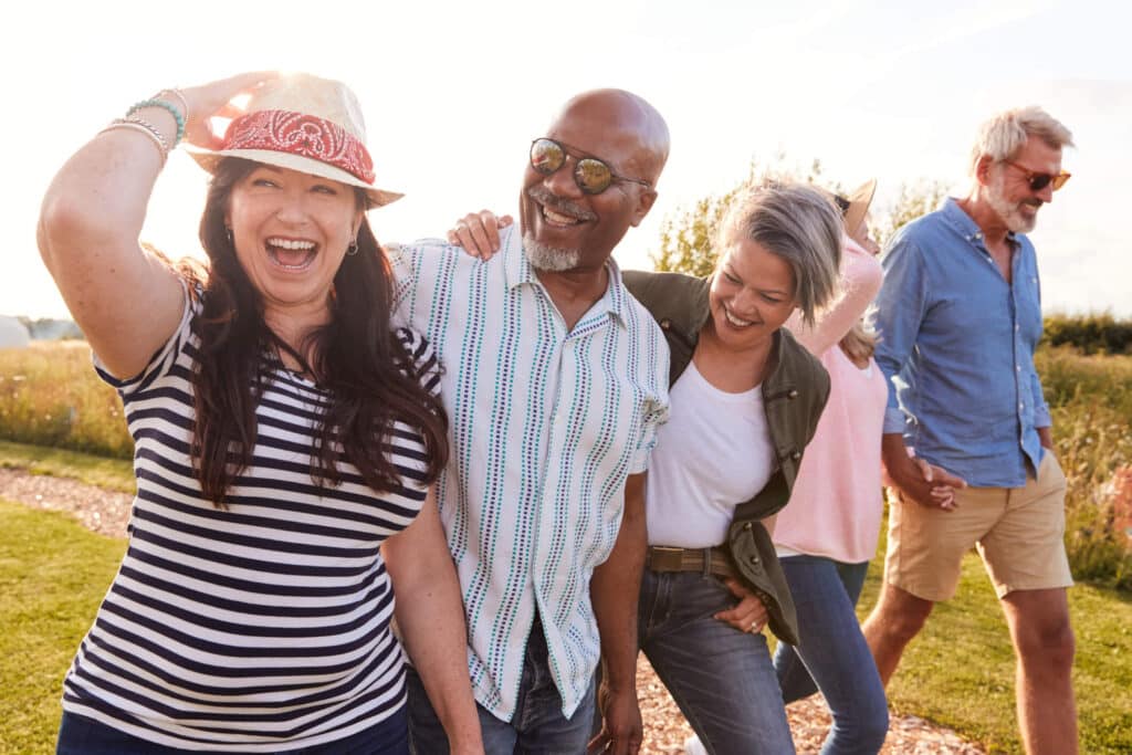 Happy homeowners after hiring a property manager to manage their HOA in San Gabriel Valley, CA.